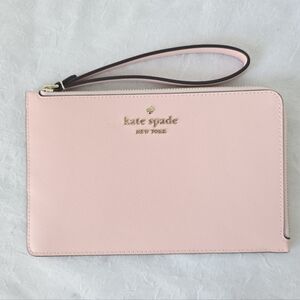 Auth Kate Spade Blush Pink Wristlet